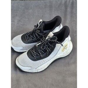 Under Armour Curry 3Z7 UA White Black Basketball Mens Size 7.5 Shoes 3026622-101